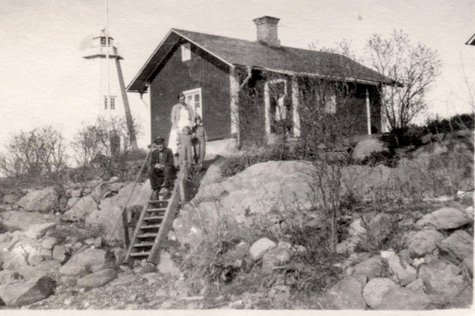 Stavik, fyr, lighthouse, 1940,